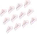 20Pcs Triangle Cake Wrapping Boxes Bakery Containers for Mousse and Dessert Packaging Recyclable Cupcake Boxes for Parties and Events