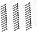 Multi-Function Kayak Rivets with Washers Strong Lightweight Boat Accessory for Rod Holders Pad Eyes and Applications