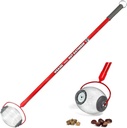 Garden Weasel Nut Gatherer - Small Cage | Pick Up Small Acorns, Buckeyes, Beech Nuts | Nut Collector and Picker Upper Roller | 95334