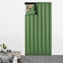 PU Leather Thermal Insulated Door Curtain,Door Curtains,Curtain for Door Window,Temporary Door for Hallway,Thermal Insulated Door Curtain,for Air Conditioner Room,Heater Room, Living Room