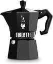 Bialetti Mocha Exclusive Black 3 Cup Open Fire (Coffee Maker, Espresso Maker, Makinetta)