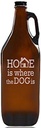 "Home Is Where The Dog Is" Beer Amber Growler
