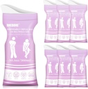 ONEDONE Disposable Urine Bags 6/8/12/24 30.4 OZ Pee Bags for Travel for Men Women Kids Emergency Urine Bags Portable Unisex Urinal Bags Vomit Bags for Traffic Jams Camping Hiking