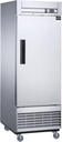 Commercial Reach-in Freezer, ETL 1 Door Upright, 27" W 17.2 cu. ft. 4 Shelves Auto-Defrost, Stainless Steel Restaurant 06881