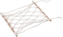 Fruit Hammock, Fruit Basket for Kitchen Nordic Fruit Hammock Macrame with Hook Hanging Fruit Basket for Kitchen, Sailboat, Caravan